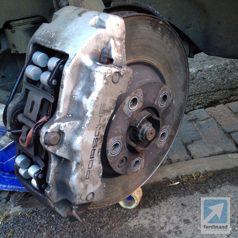 Porsche Cayenne Brake Change Part 2 (sort of) Ferdinand
