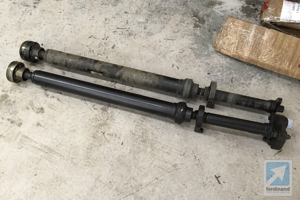 Porsche Cayenne Cardan Shaft Propshaft Bearing Failure Ferdinand