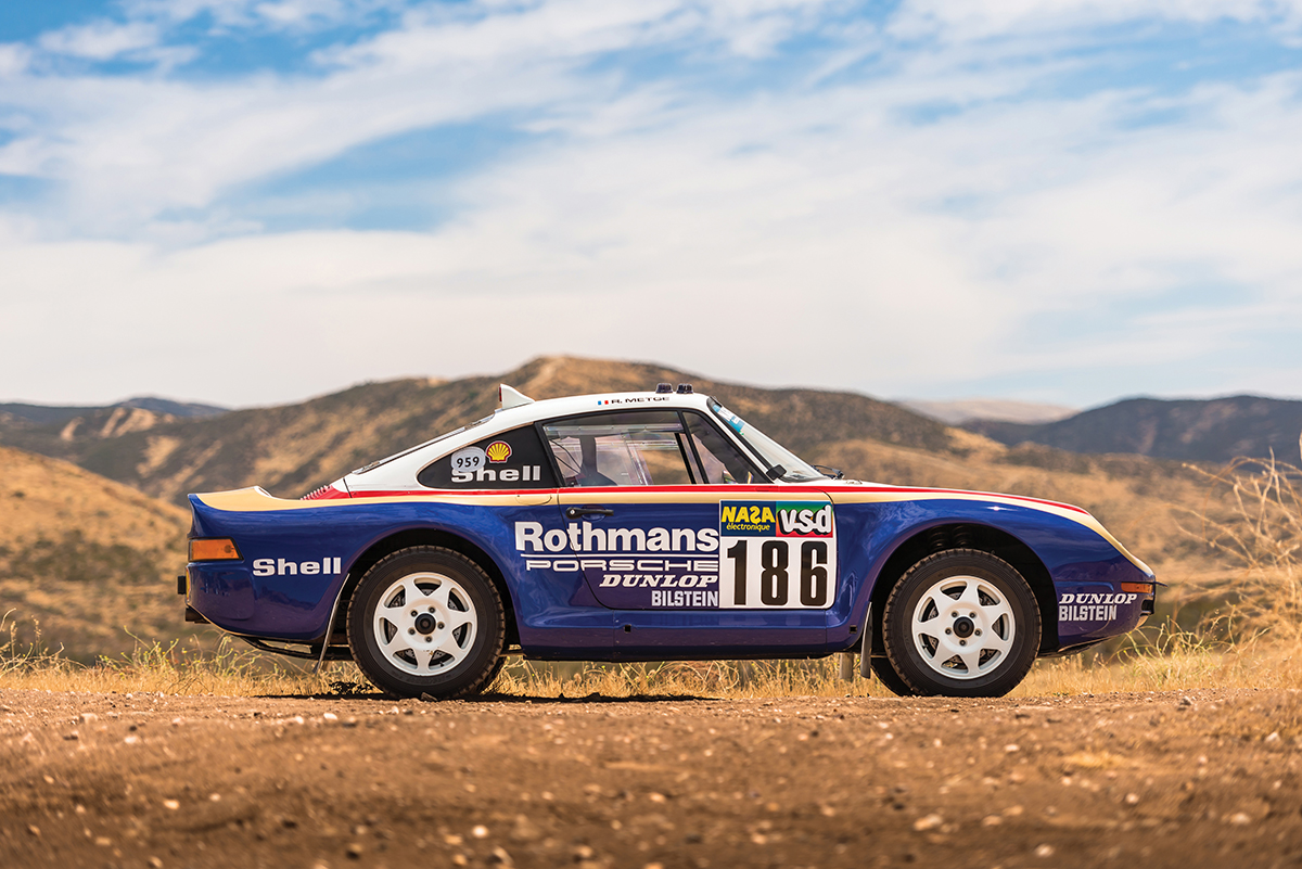 Sotheby's offer ParisDakar Porsche 959 for sale Ferdinand